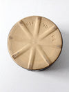 vintage small stoneware crock