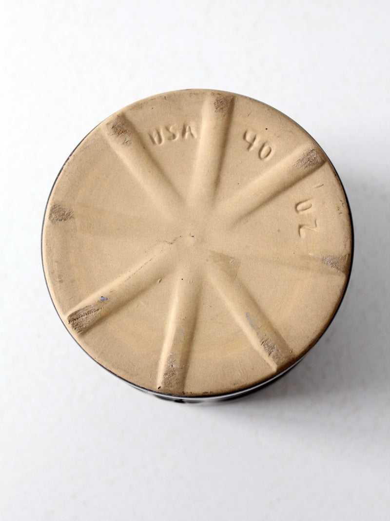 vintage small stoneware crock