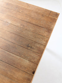 antique farmhouse harvest table, 8 ft