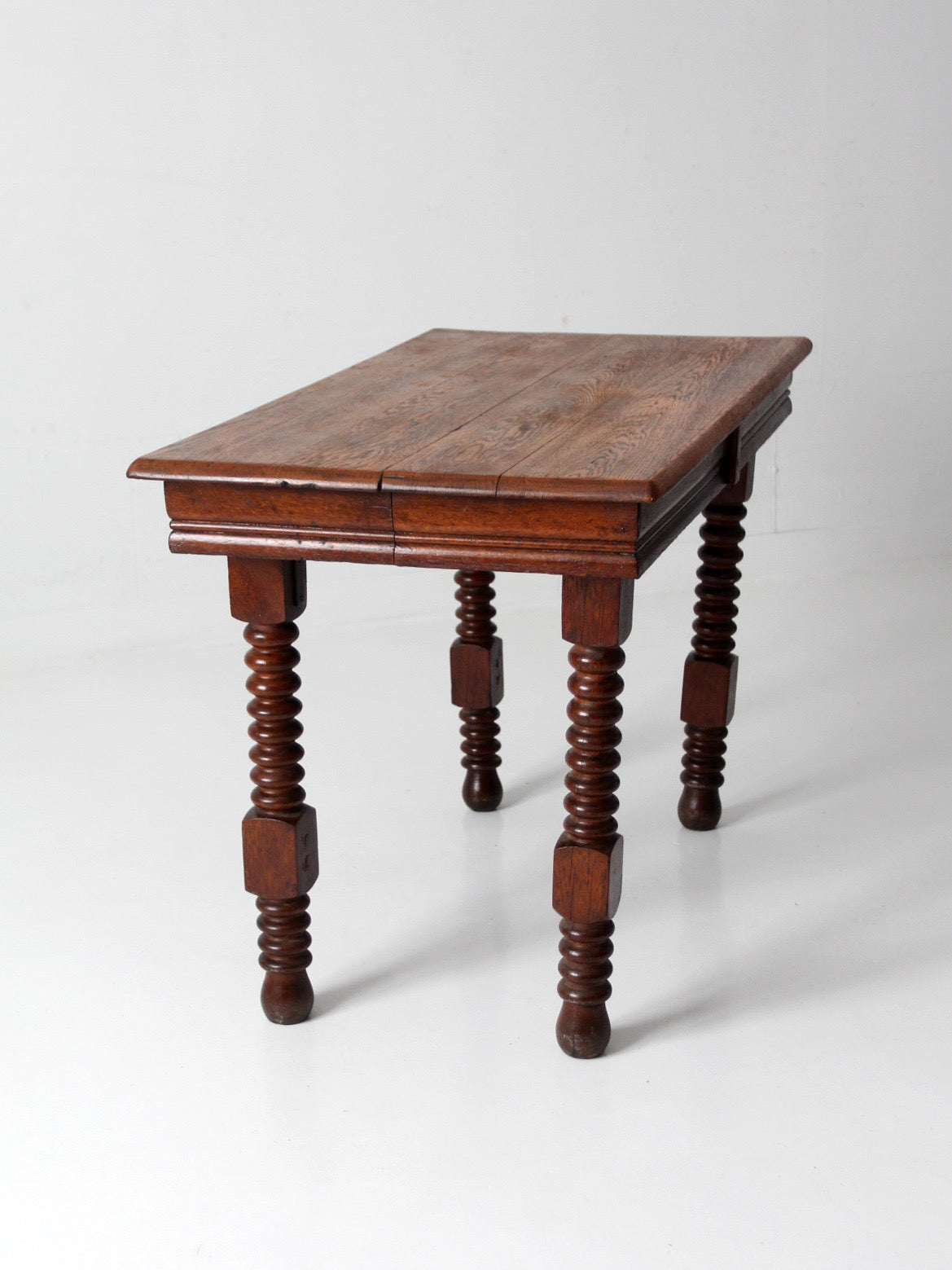 antique Jacobean revival barley twist table