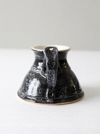 vintage studio pottery mug