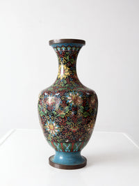 antique Chinese cloisonne decorative vessel