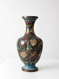 antique Chinese cloisonne decorative vessel