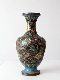 antique Chinese cloisonne decorative vessel