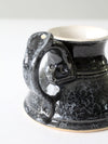 vintage studio pottery mug