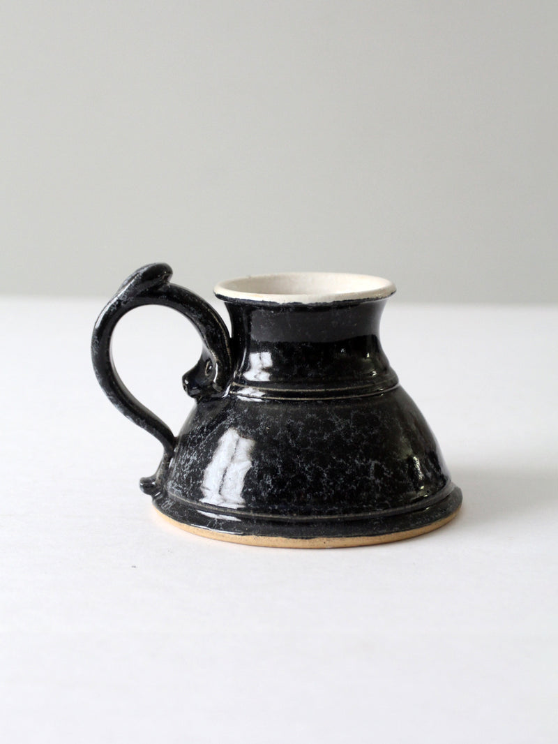 vintage studio pottery mug