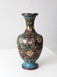 antique Chinese cloisonne decorative vessel