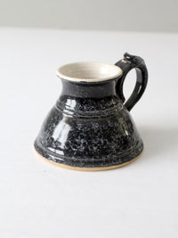 vintage studio pottery mug
