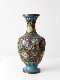 antique Chinese cloisonne decorative vessel