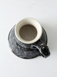 vintage studio pottery mug