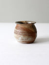 vintage studio pottery vase