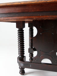 antique Jacobean revival table