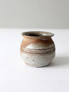 vintage studio pottery vase