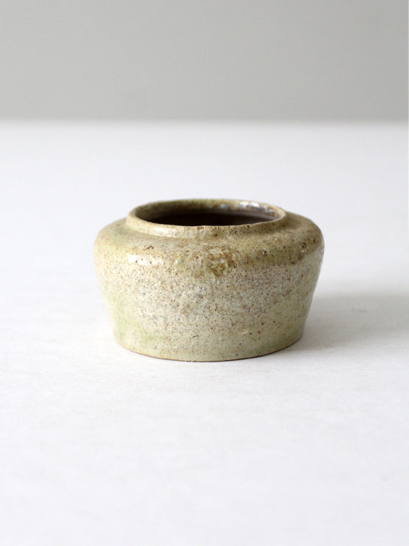 vintage studio pottery pot