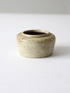 vintage studio pottery pot