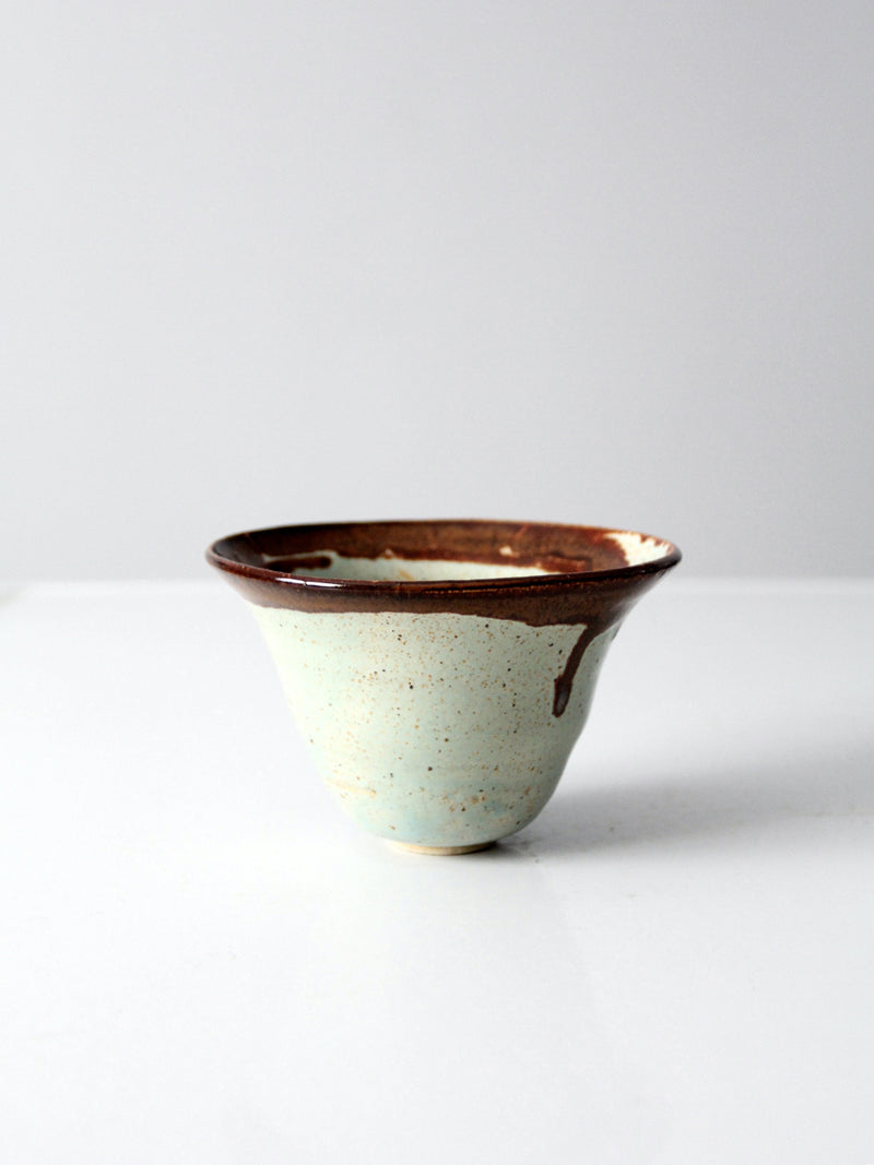 vintage studio pottery bowl