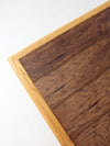 vintage wooden trestle table