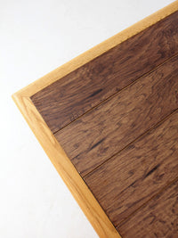 vintage wooden trestle table