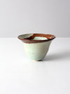 vintage studio pottery bowl