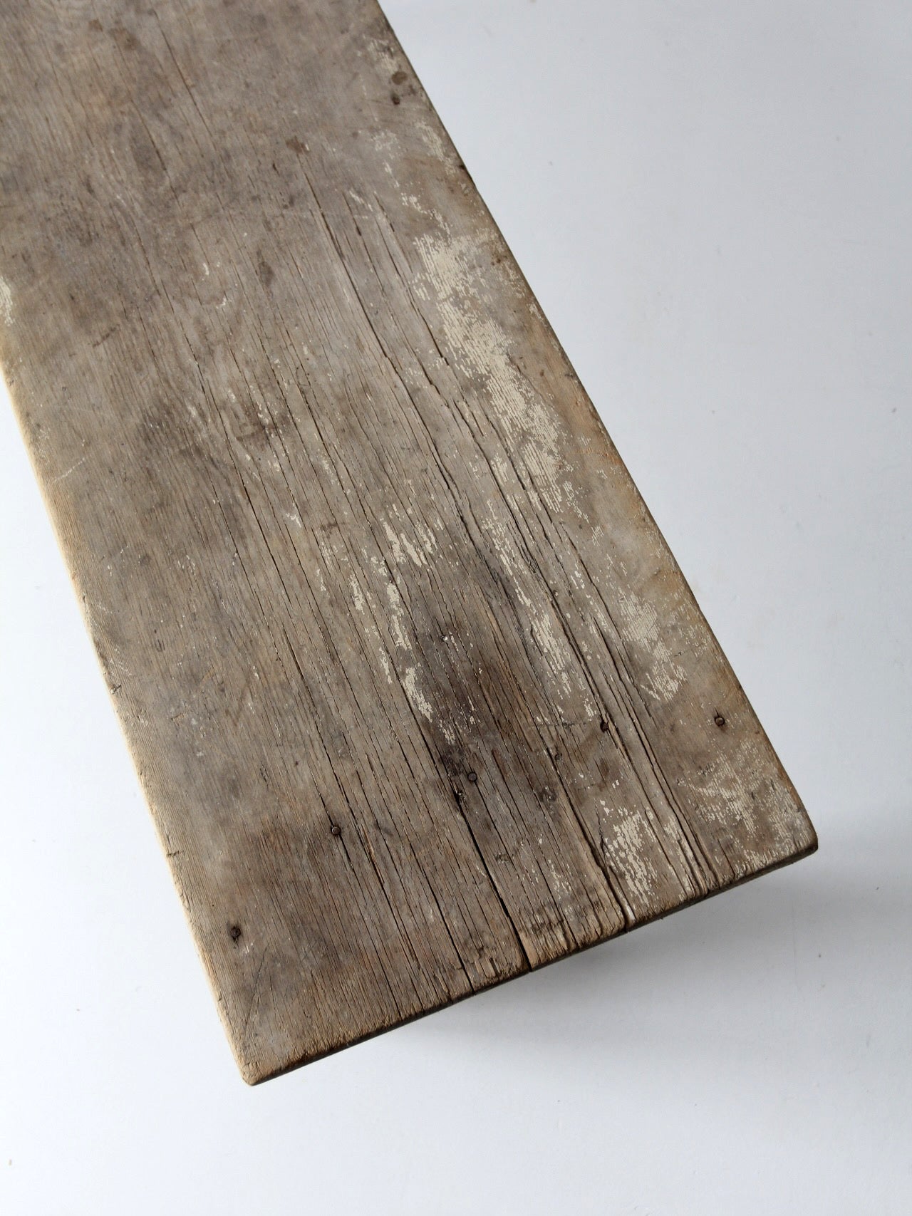 antique primitive wood farmhouse bench