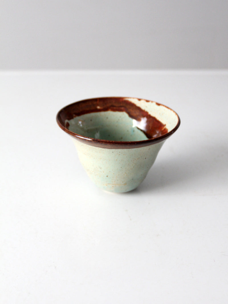 vintage studio pottery bowl