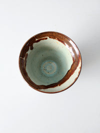 vintage studio pottery bowl