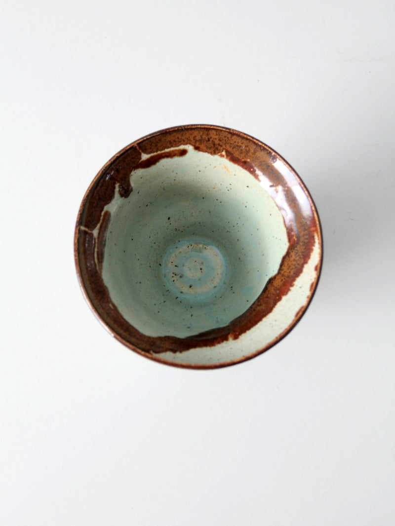 vintage studio pottery bowl