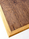 vintage wooden trestle table