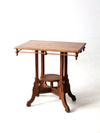 antique Victorian Eastlake side table