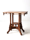 antique Victorian Eastlake side table