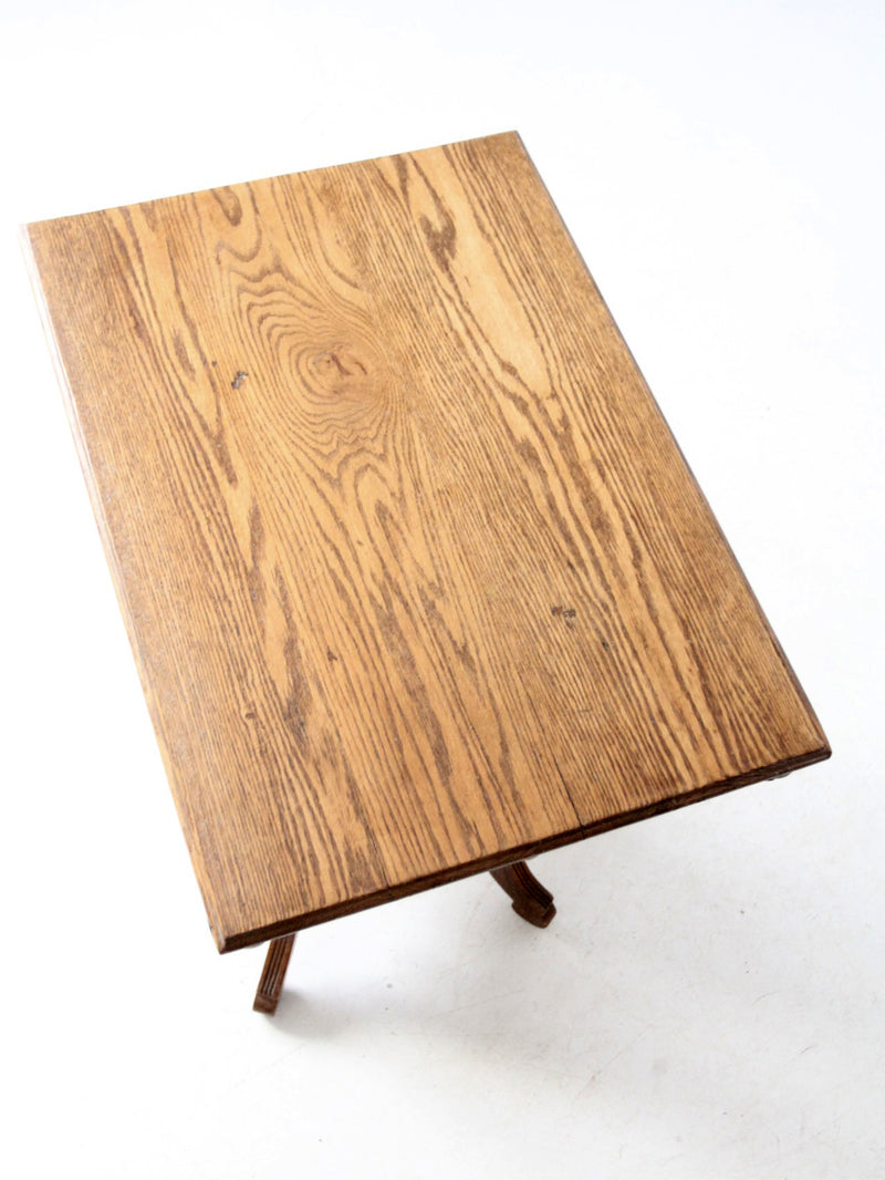 antique Victorian Eastlake side table