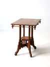 antique Victorian Eastlake side table