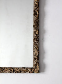 antique Louis XV style gilt gold wall mirror