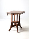 antique Victorian Eastlake side table