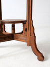 antique Victorian Eastlake side table