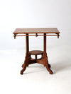 antique Victorian Eastlake side table