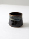 vintage studio pottery vase