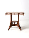 antique Victorian Eastlake side table
