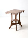 antique Victorian Eastlake side table