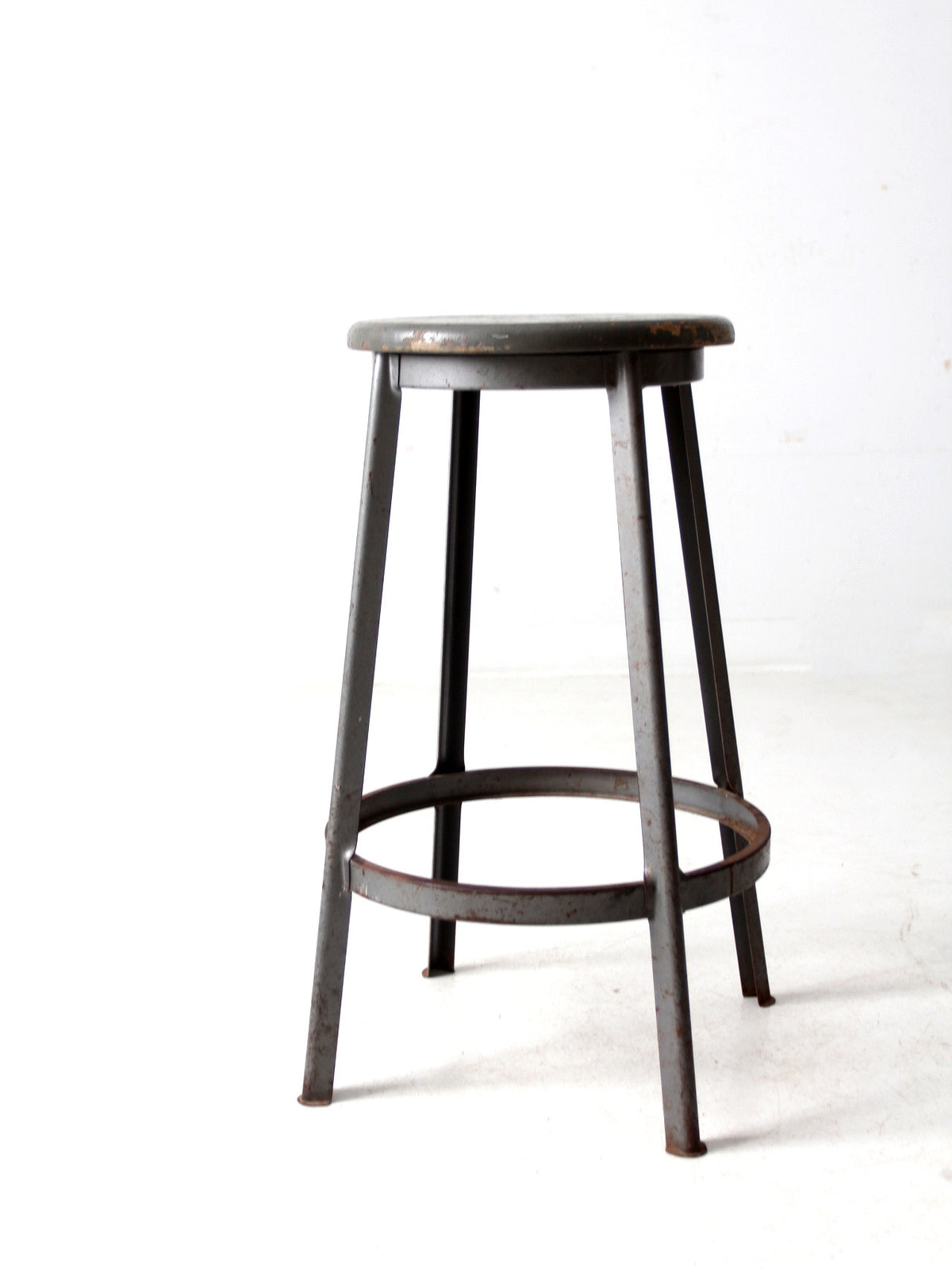 vintage industrial stool
