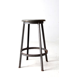vintage industrial stool