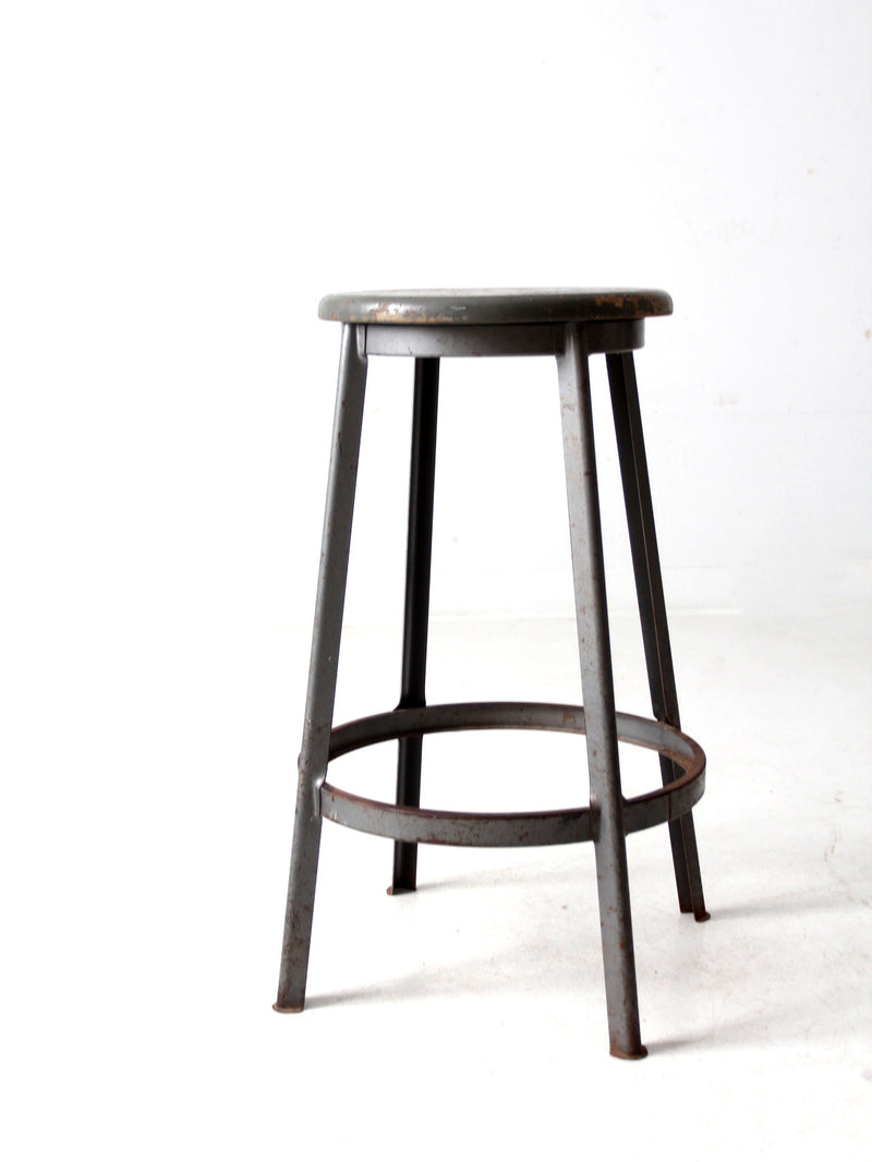 vintage industrial stool