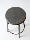 vintage industrial stool