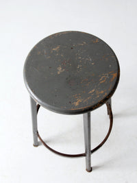 vintage industrial stool