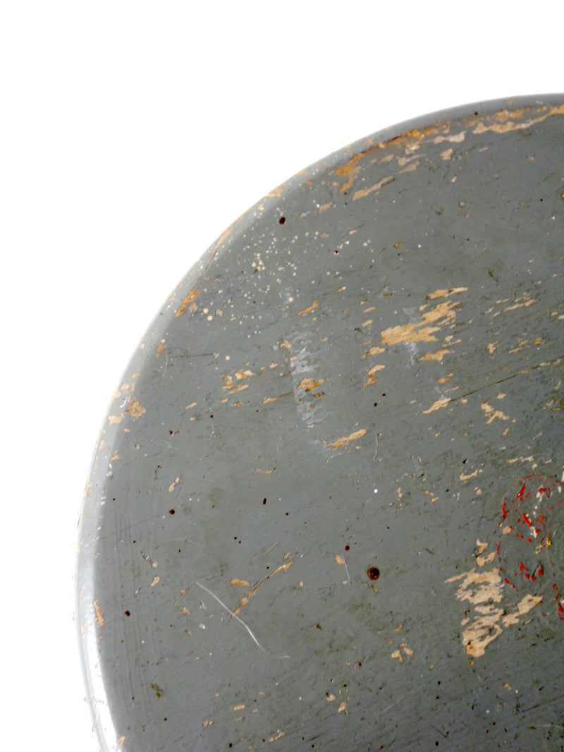 vintage industrial stool