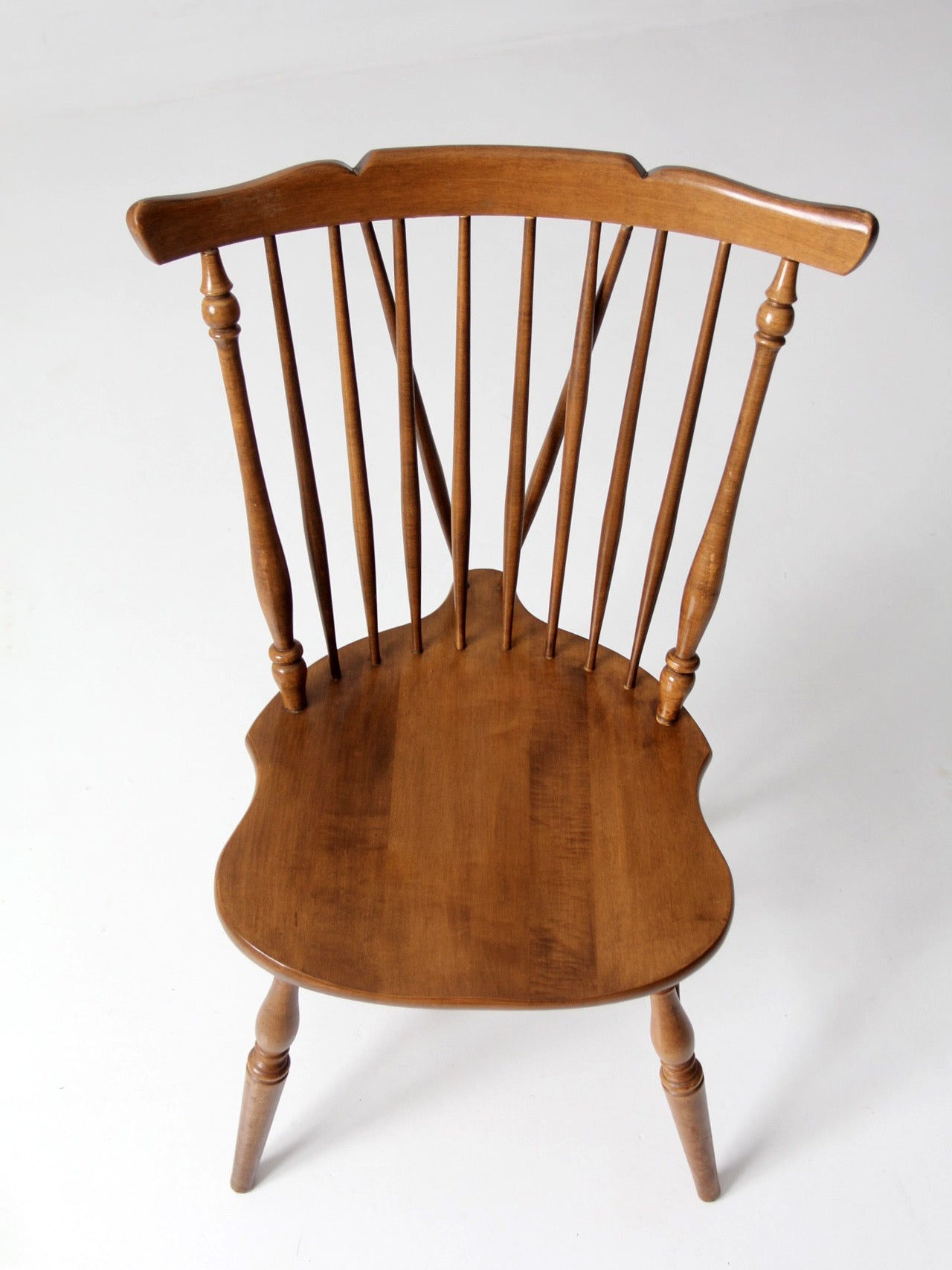 mid-century brace back Windsor chair