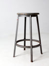 vintage industrial stool