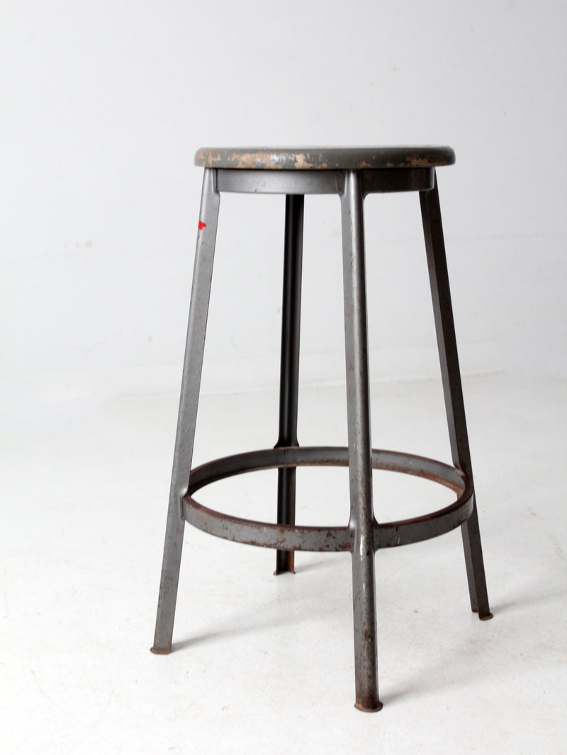 vintage industrial stool