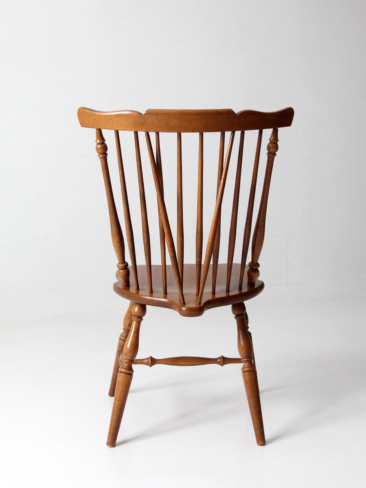 mid-century brace back Windsor chair