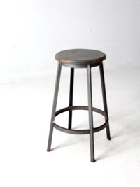vintage industrial stool